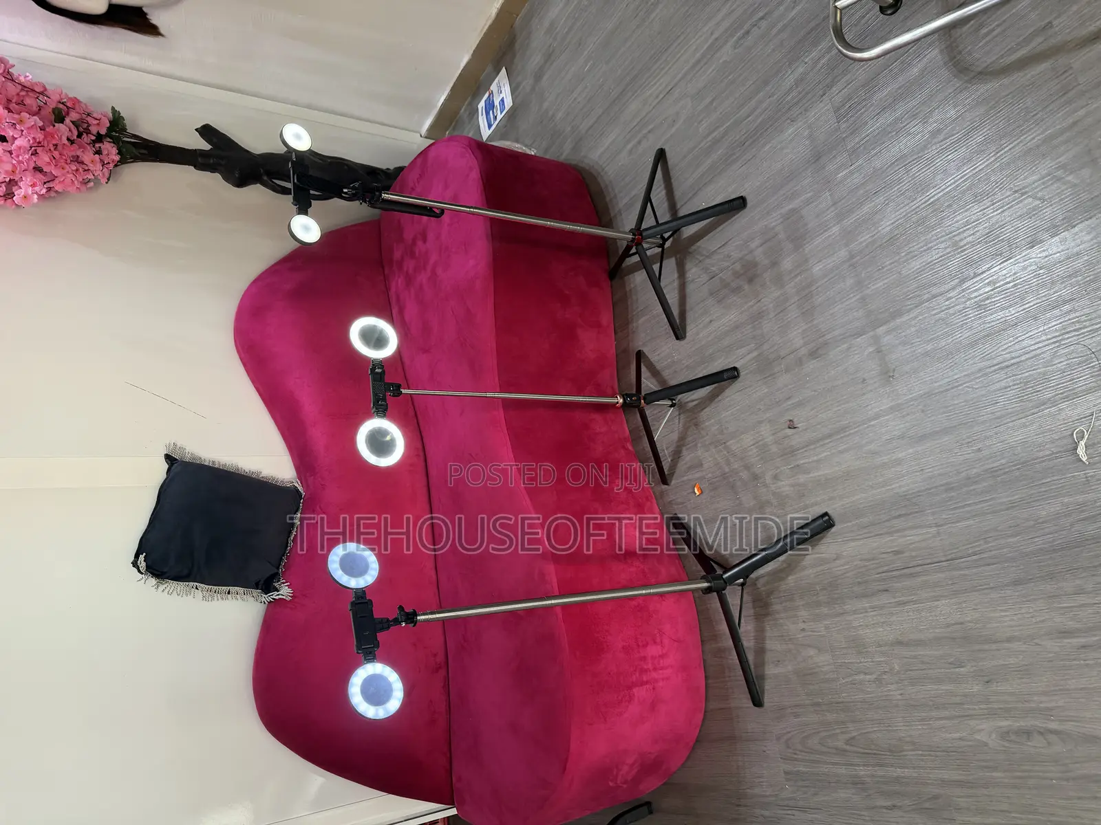 Selfie Sticks Tripod With Double Light