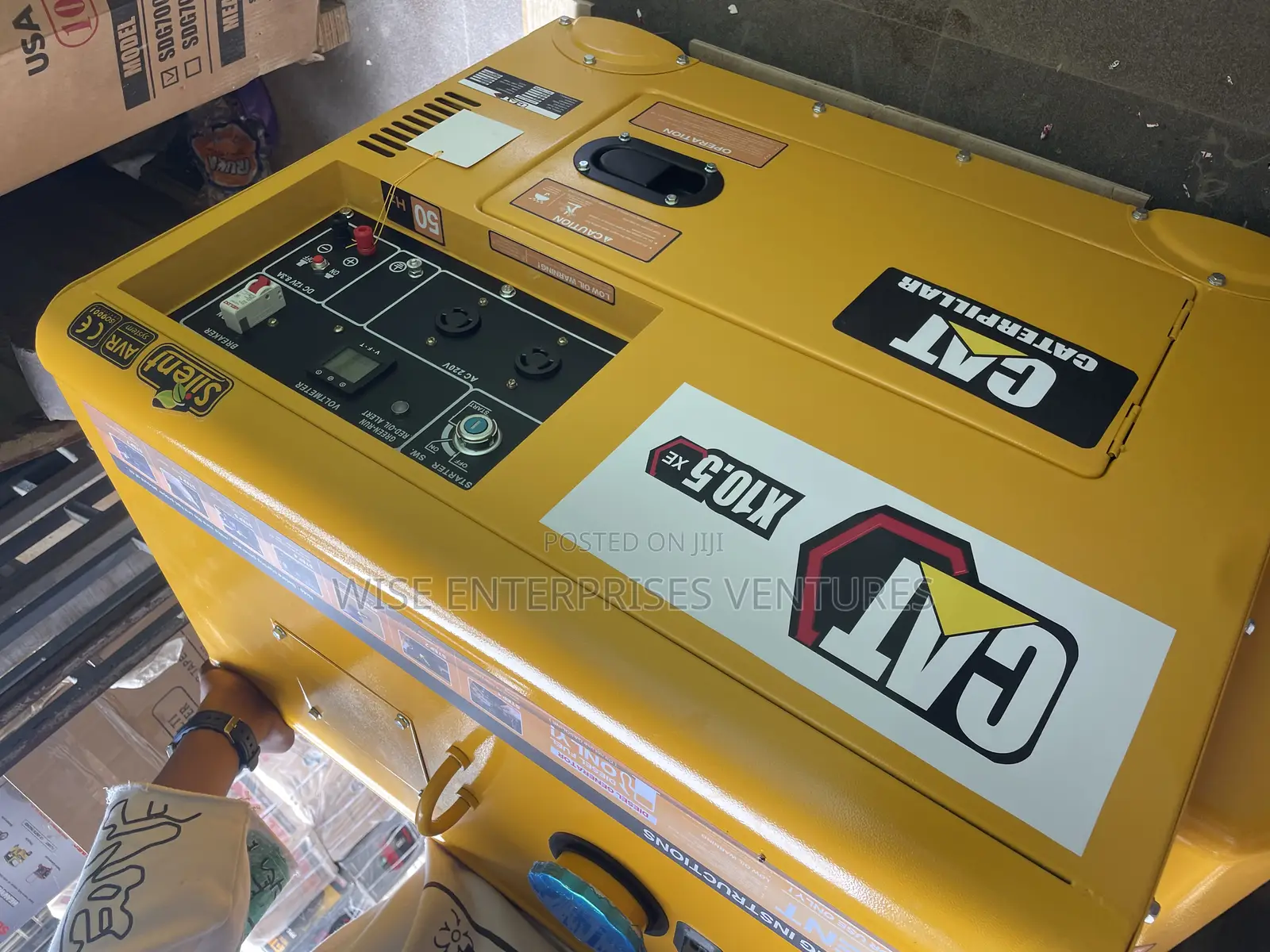 Cat X10.5 Xe Diesel Generator 10.5kva 100 % Copper Coil