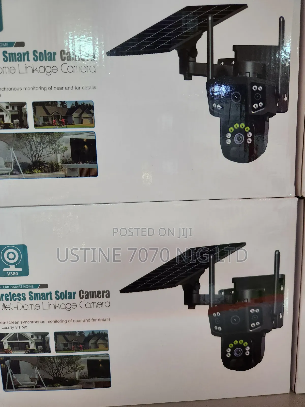 Tp36 4g Solar CCTV Camera 3 Lens With Solar Panel (New)