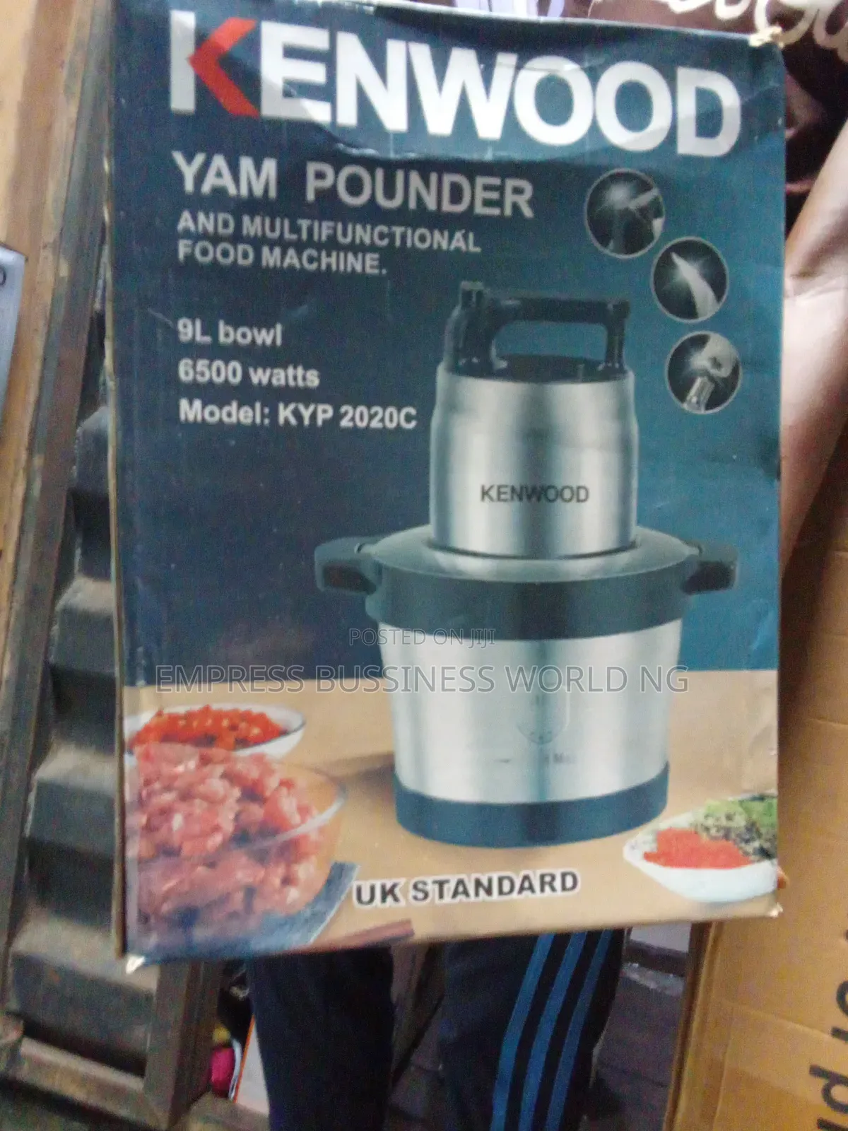 Uk Standard Kenwood Yam Pounder -9 Liters