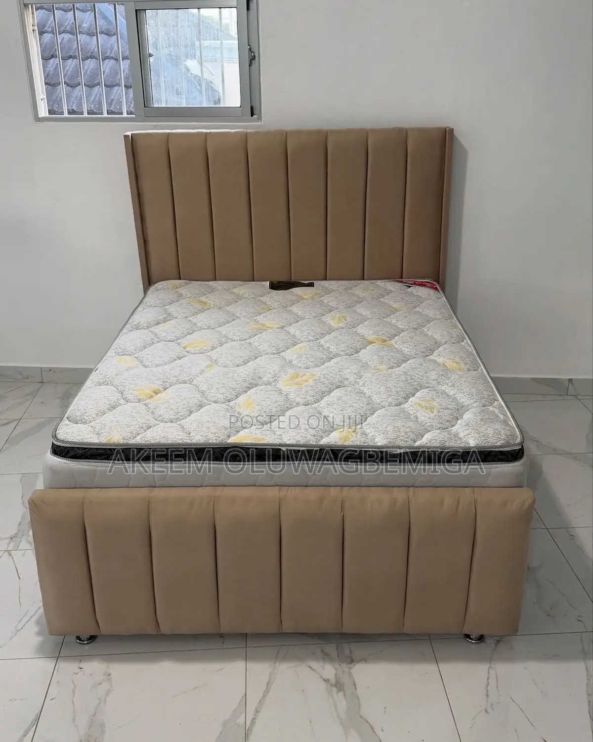 Fully Padded 4.5ft by 6ft Bedframe