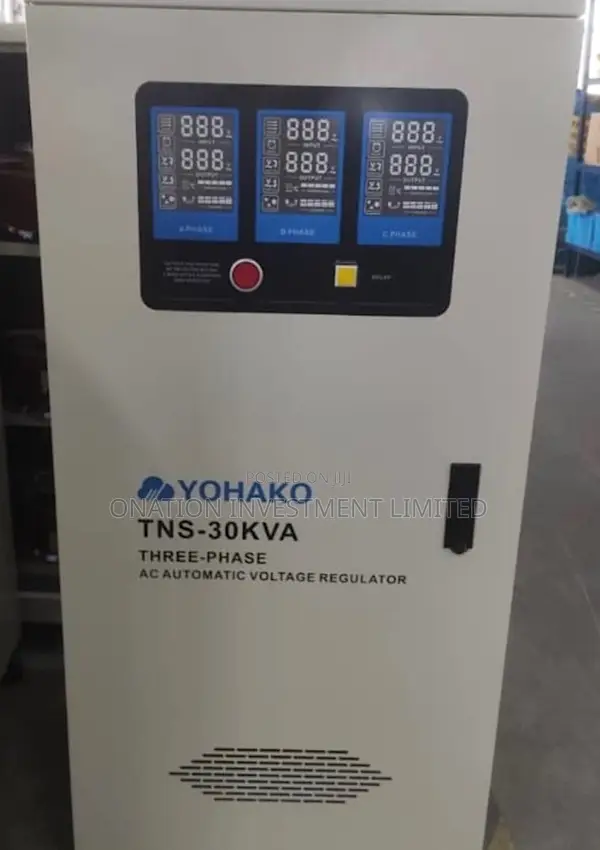 Yohako 30kva 3-phase Automatic Voltage Regulator