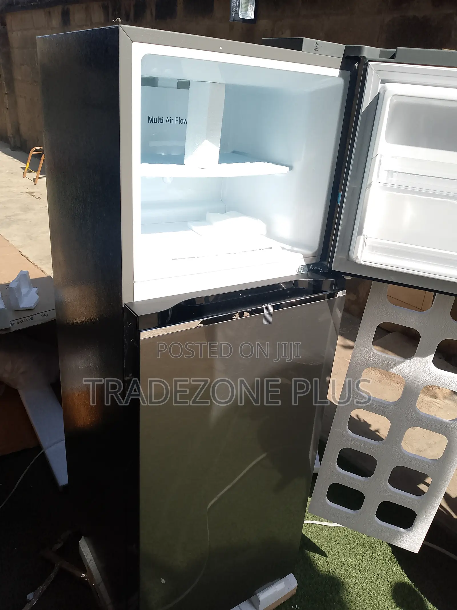 Lg Platinum Silver Double Door Fridge Gl-B242pqkb