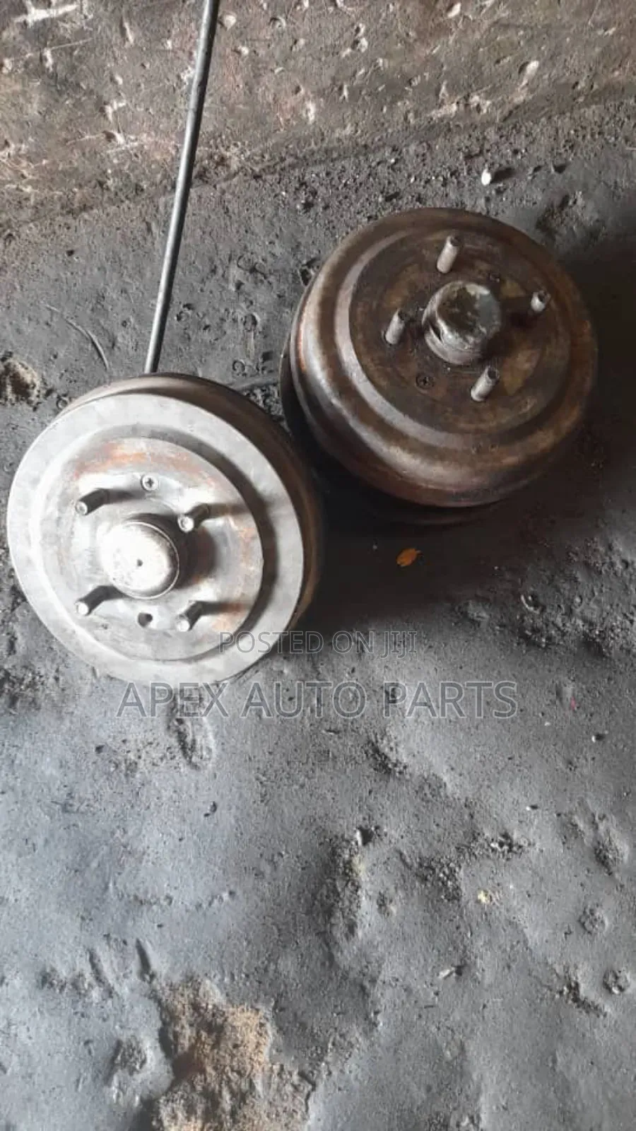 Clean Tokunbo Rear Hub Set for Chevrolet Aveo (Complete Pair)