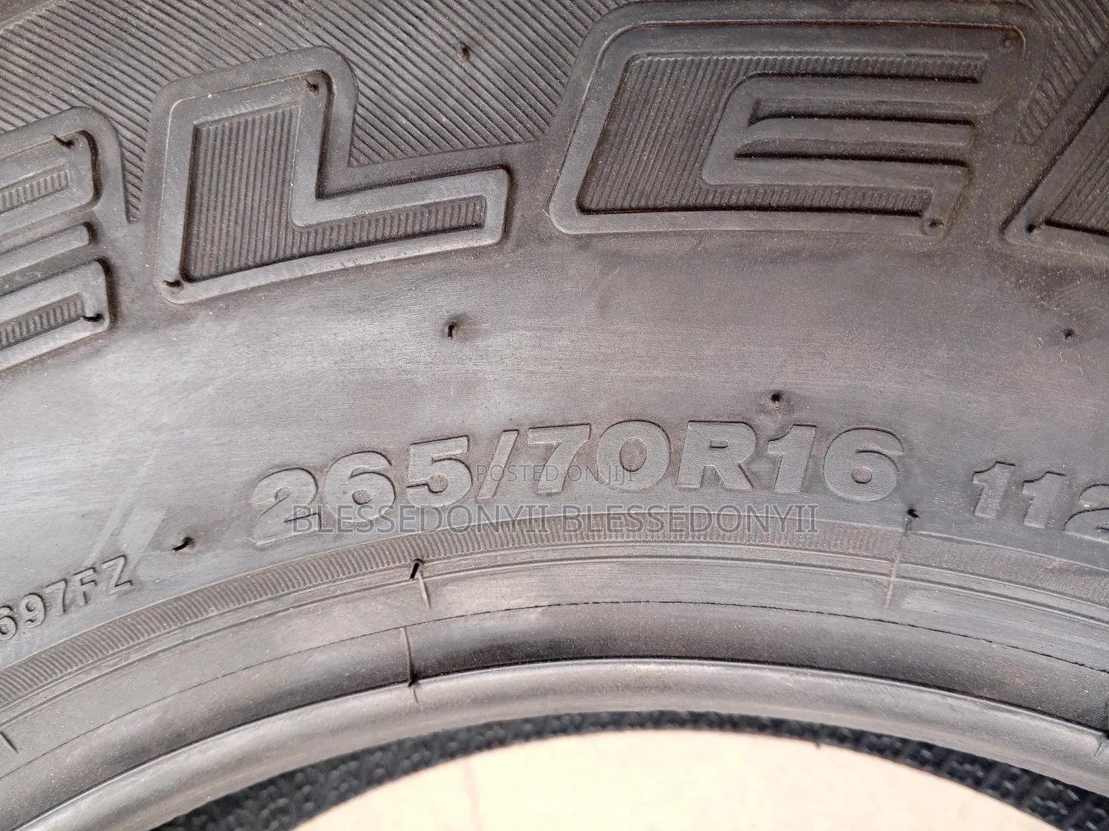 Bridgestone 265/70/16