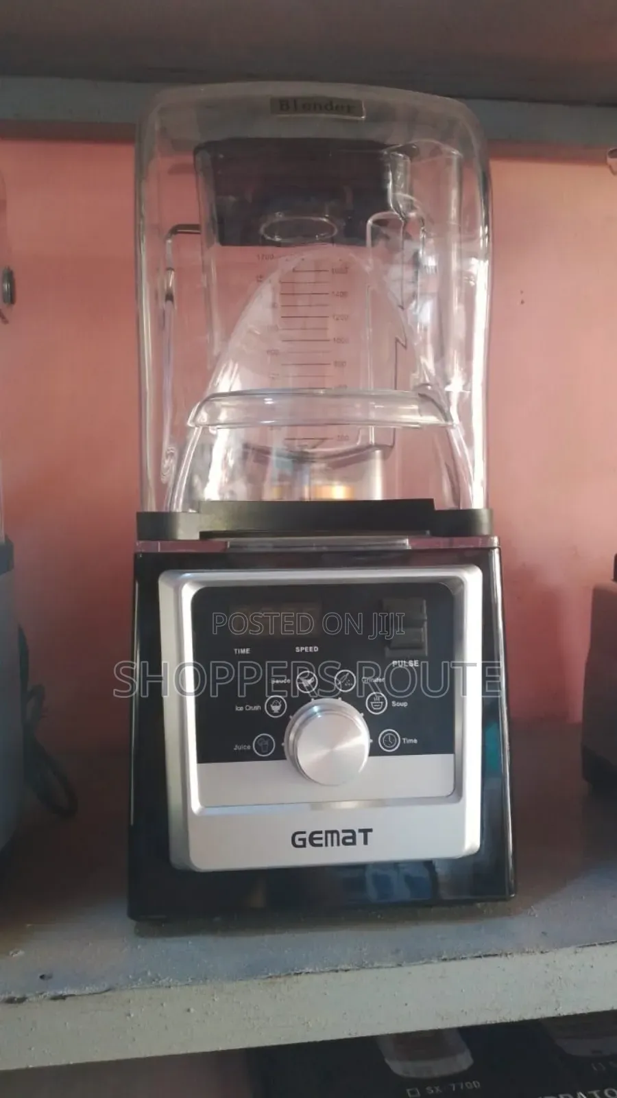 Gemat Commercial Health Sound-Proof Blender