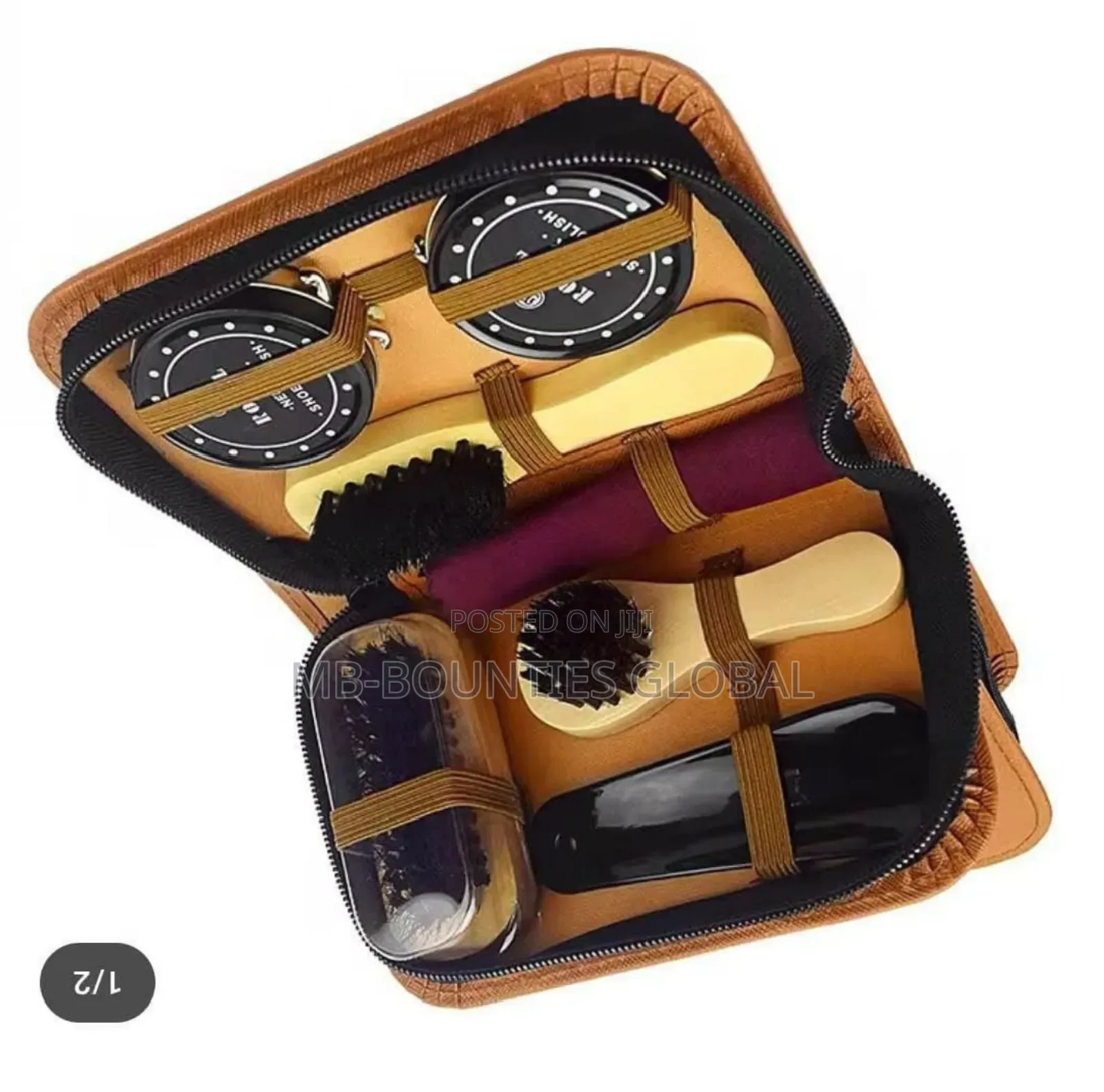 Set of Shoe Polish With Brushes - Gift Pack Party Souvenir