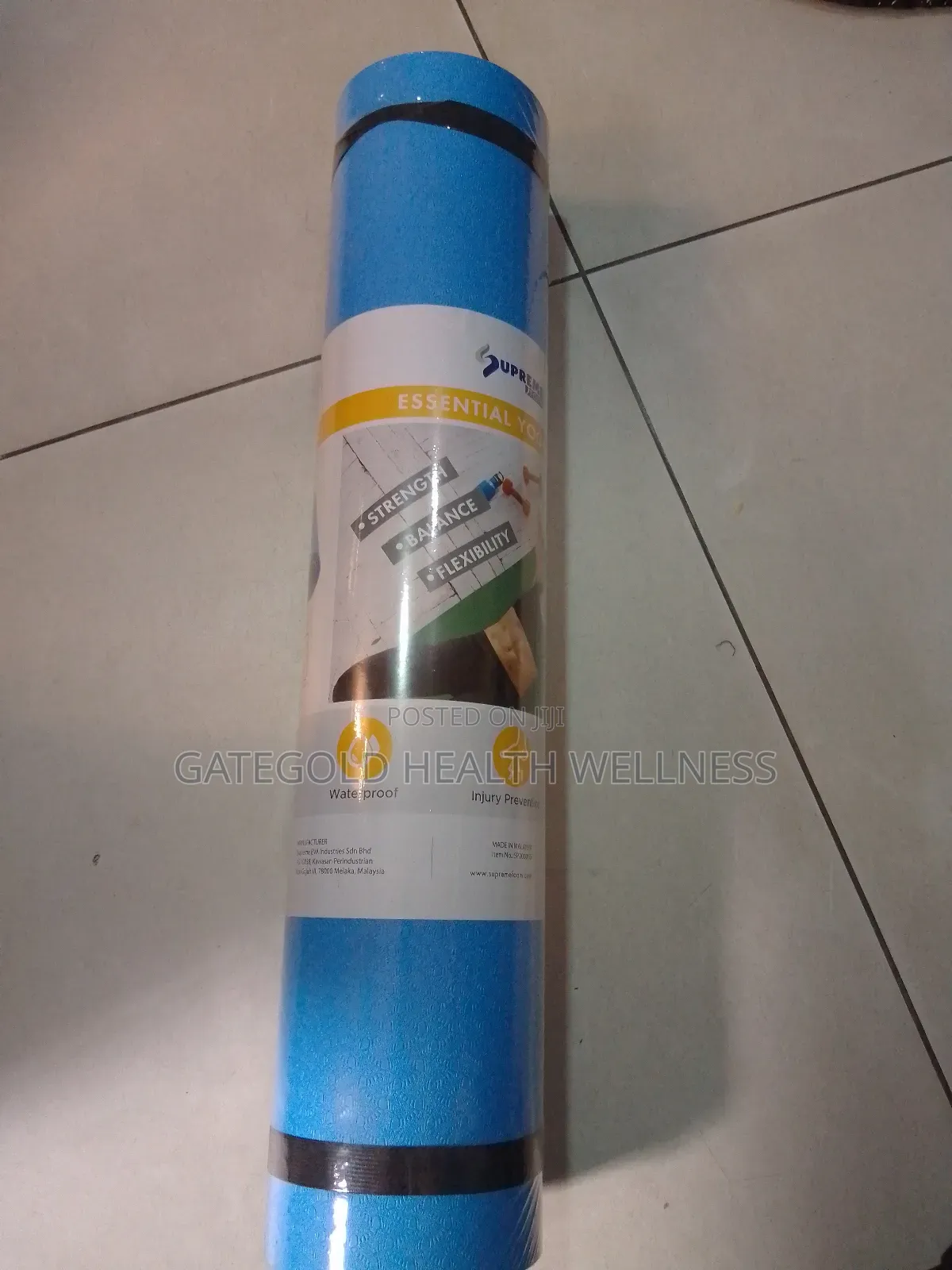 Sp2000yg Yoga Mat (6mm)-Blue