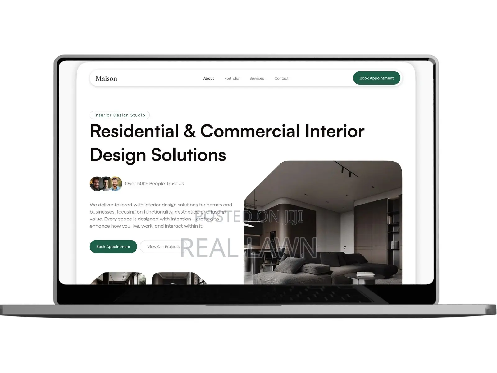 Real Estate CRM Property Listings Website
