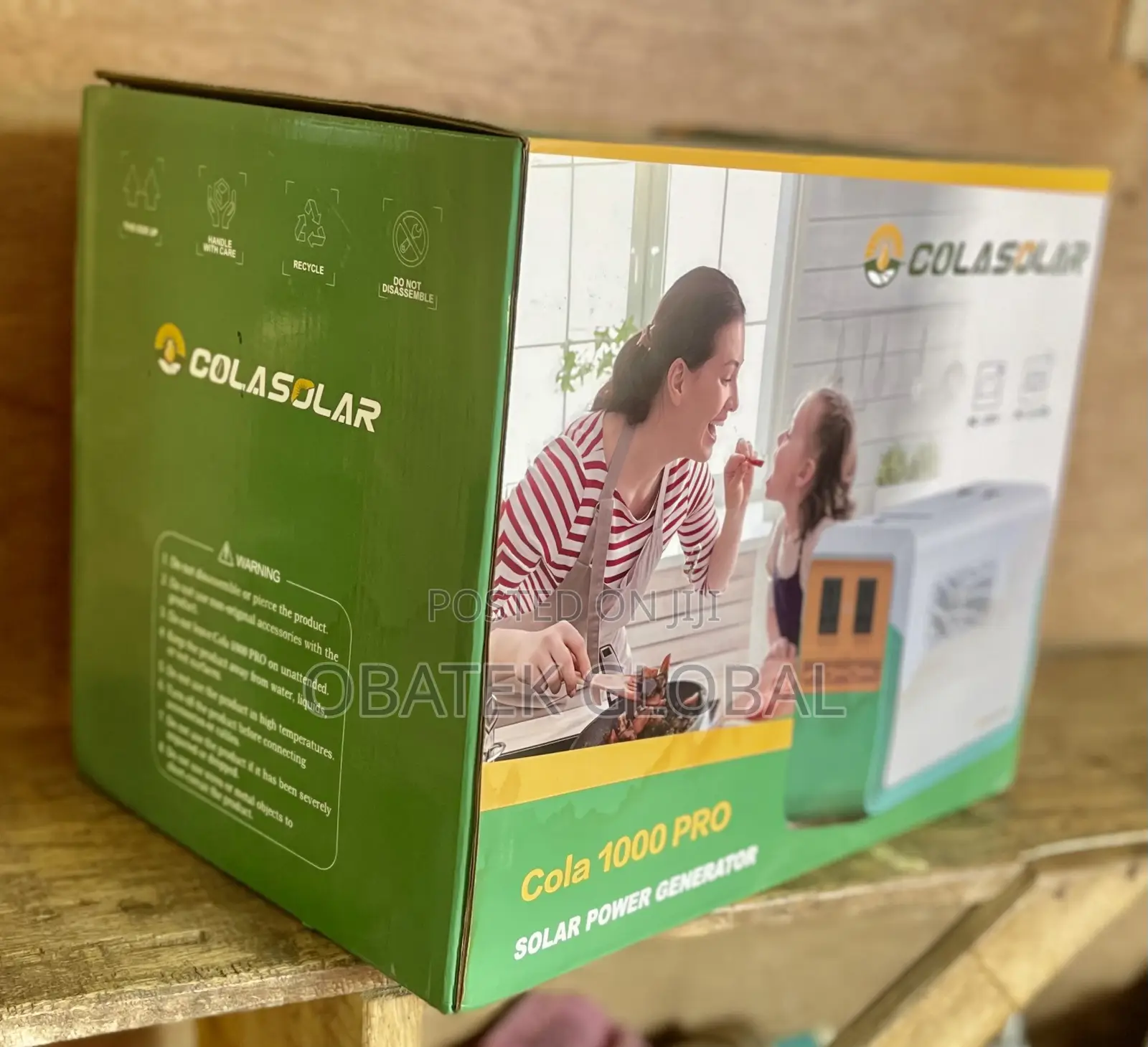 Cola 1000 Pro Solar Generator