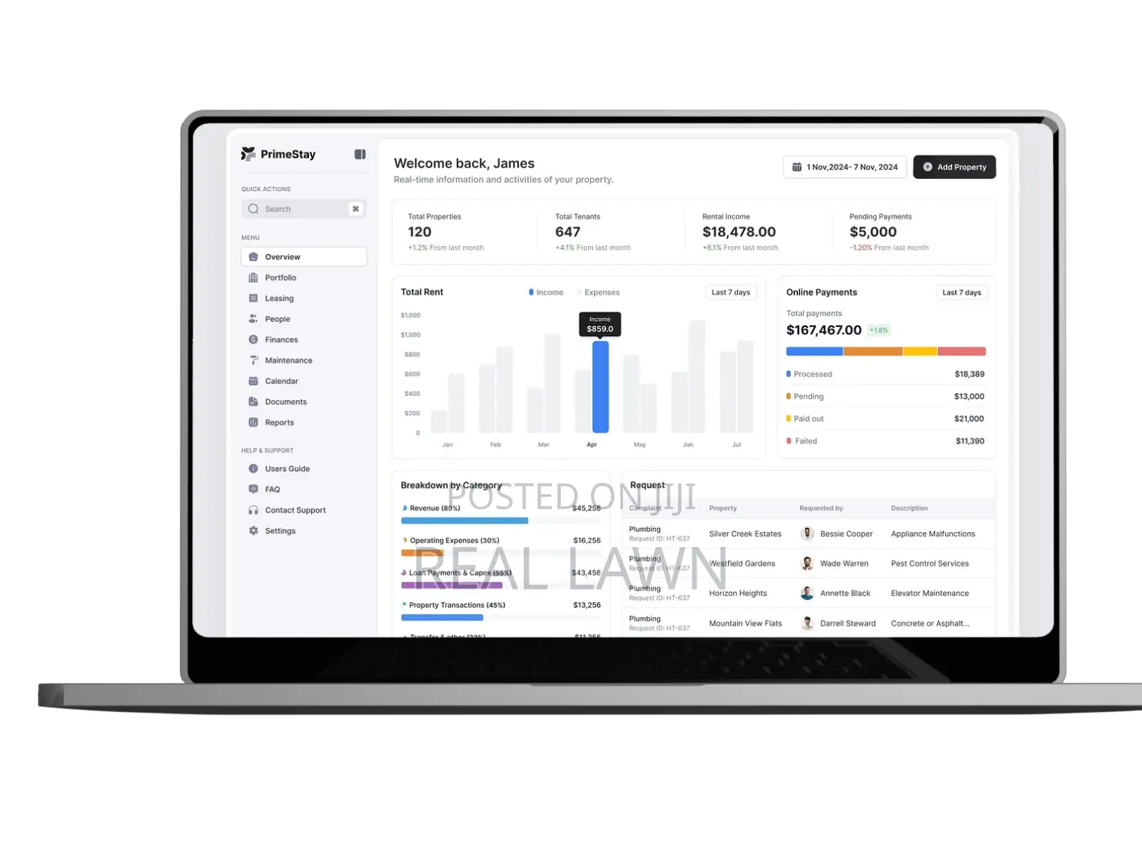 Rental Shortlet Management System