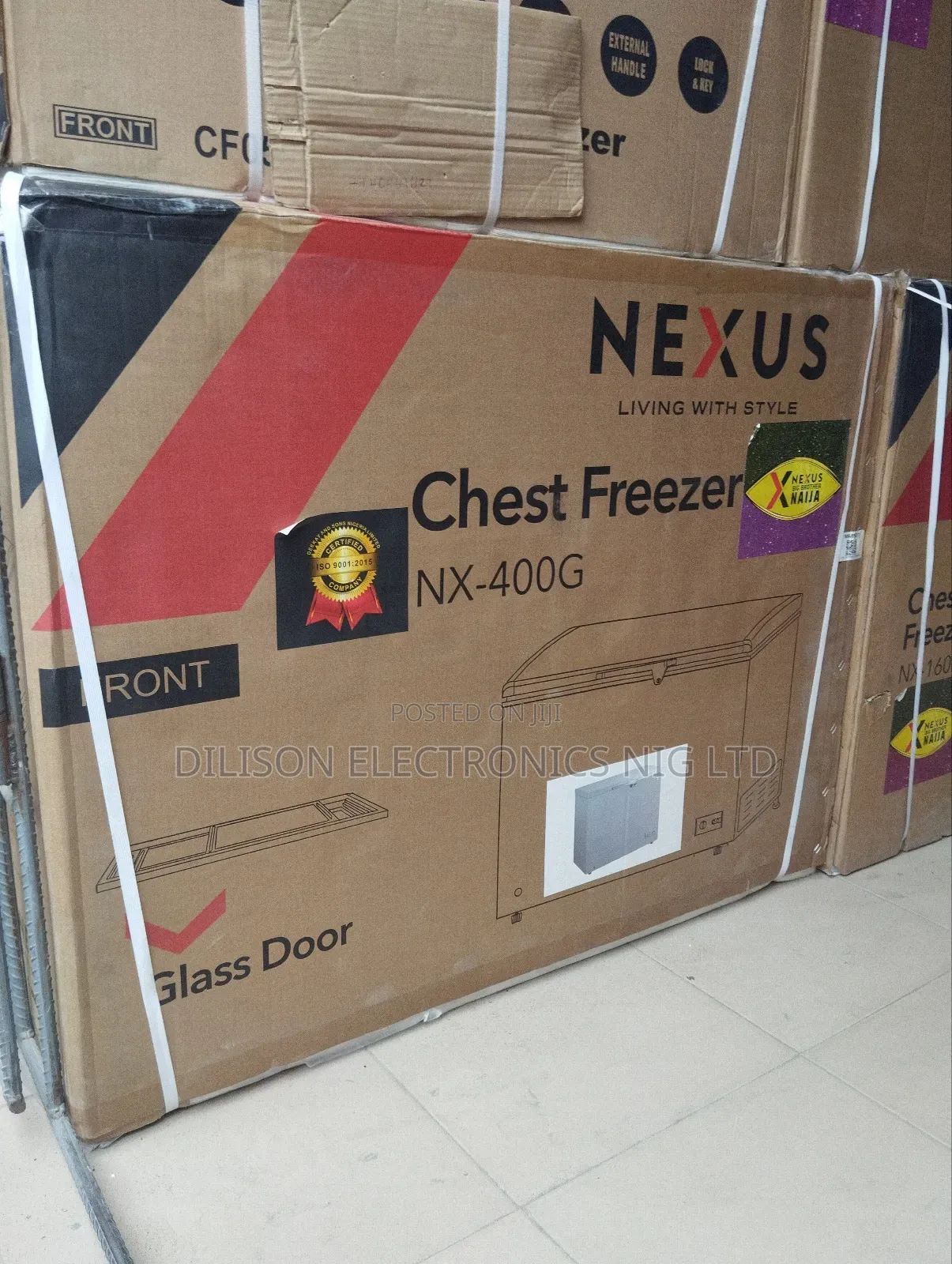 Nx-400g Nexus Chest Freezer 300l