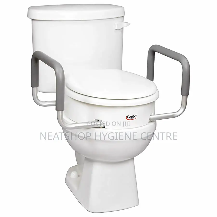 Elongated Toilet Seat Elevator With Arms
