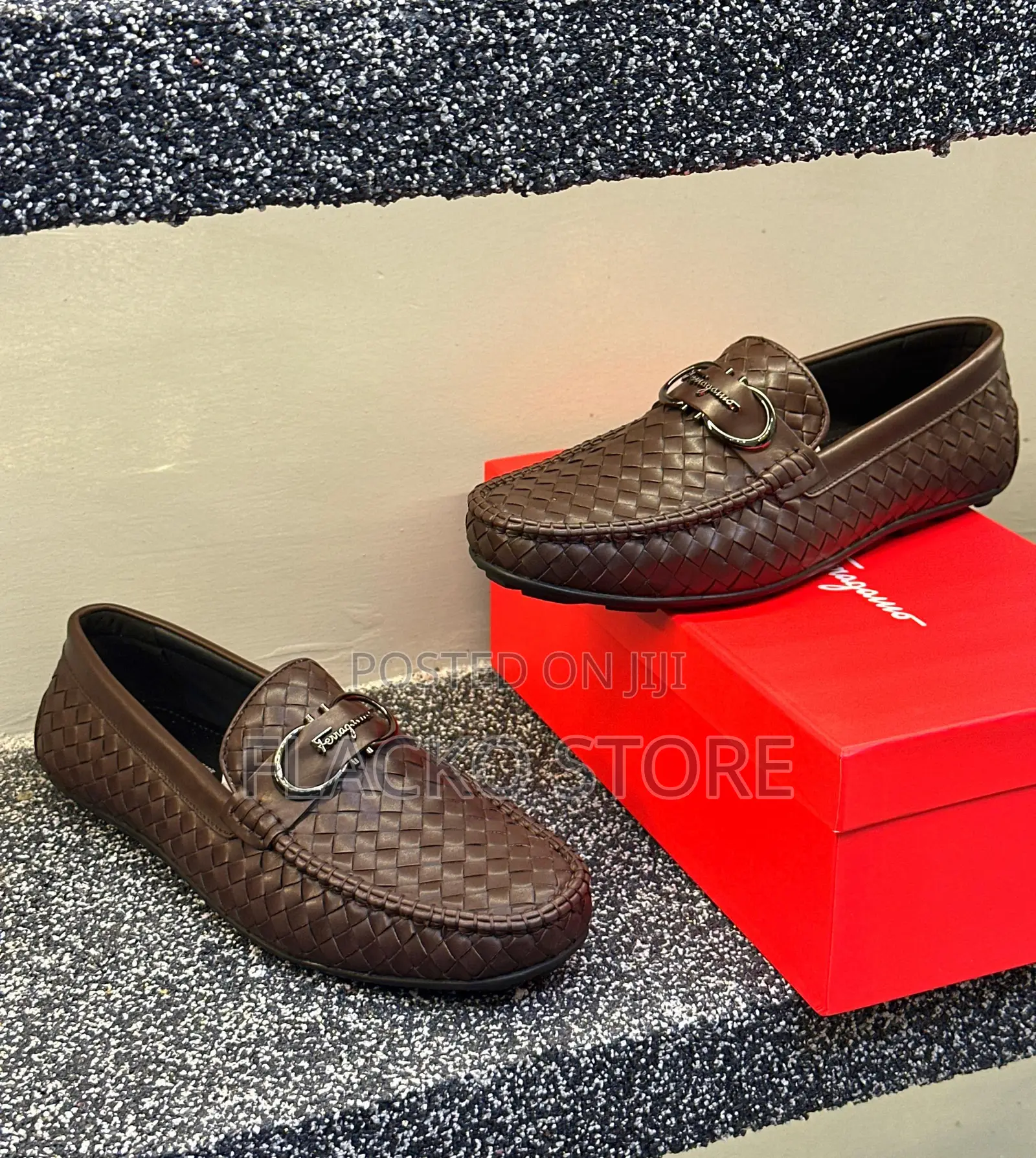 Original Salvatore Ferragamo Loafers Shoes