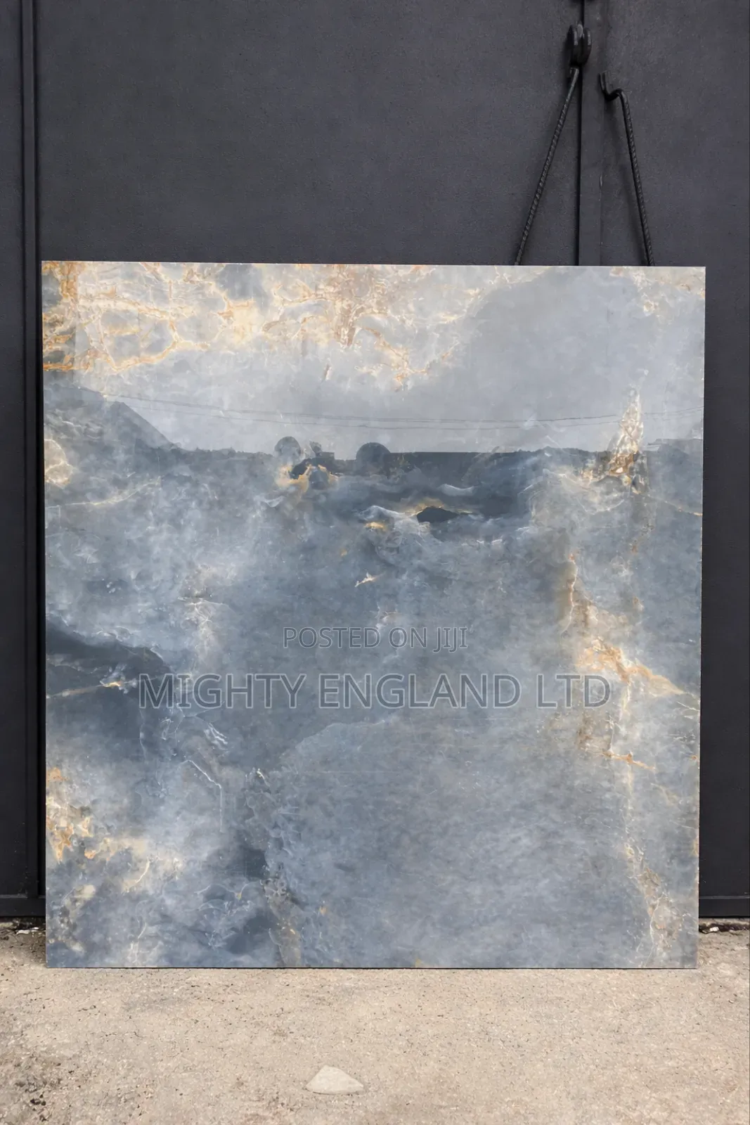 Scratch-Resistant Atlantique Blue Polished Porcelain Tile