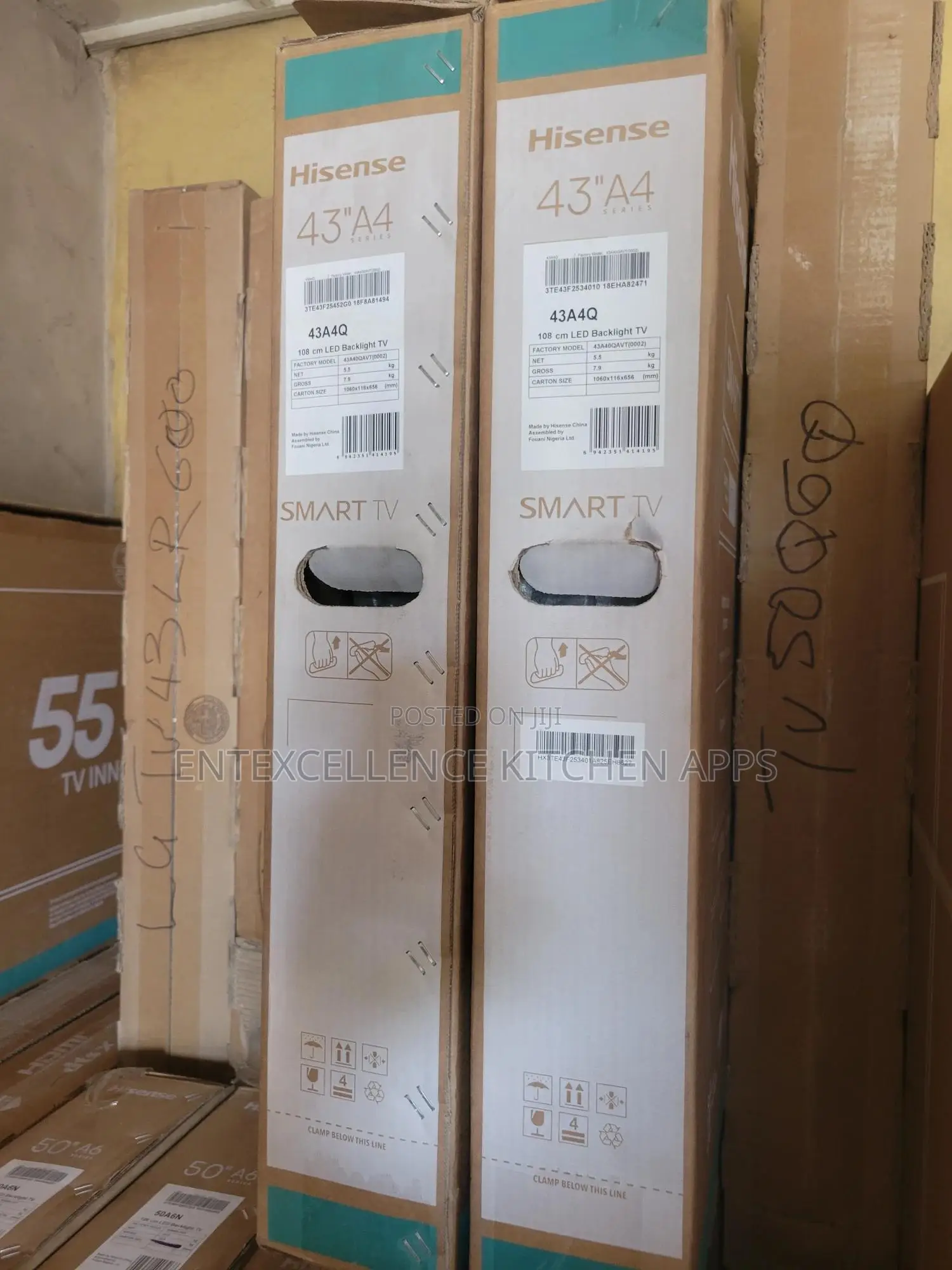 Hisense 43" Smart TV Television A4k