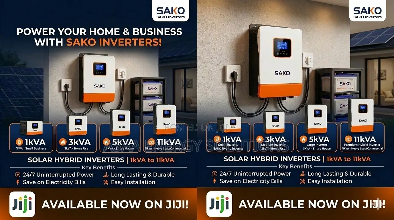 Sako Inverter 1kva-11kva With Warranty