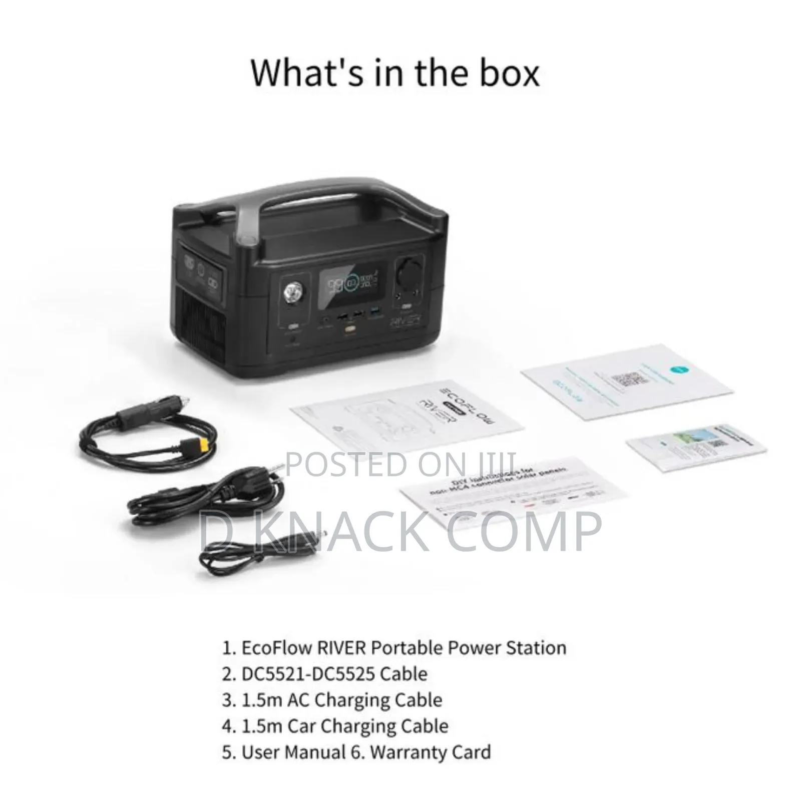 Ecoflow River (288wh) Original Modular Portable Power Station