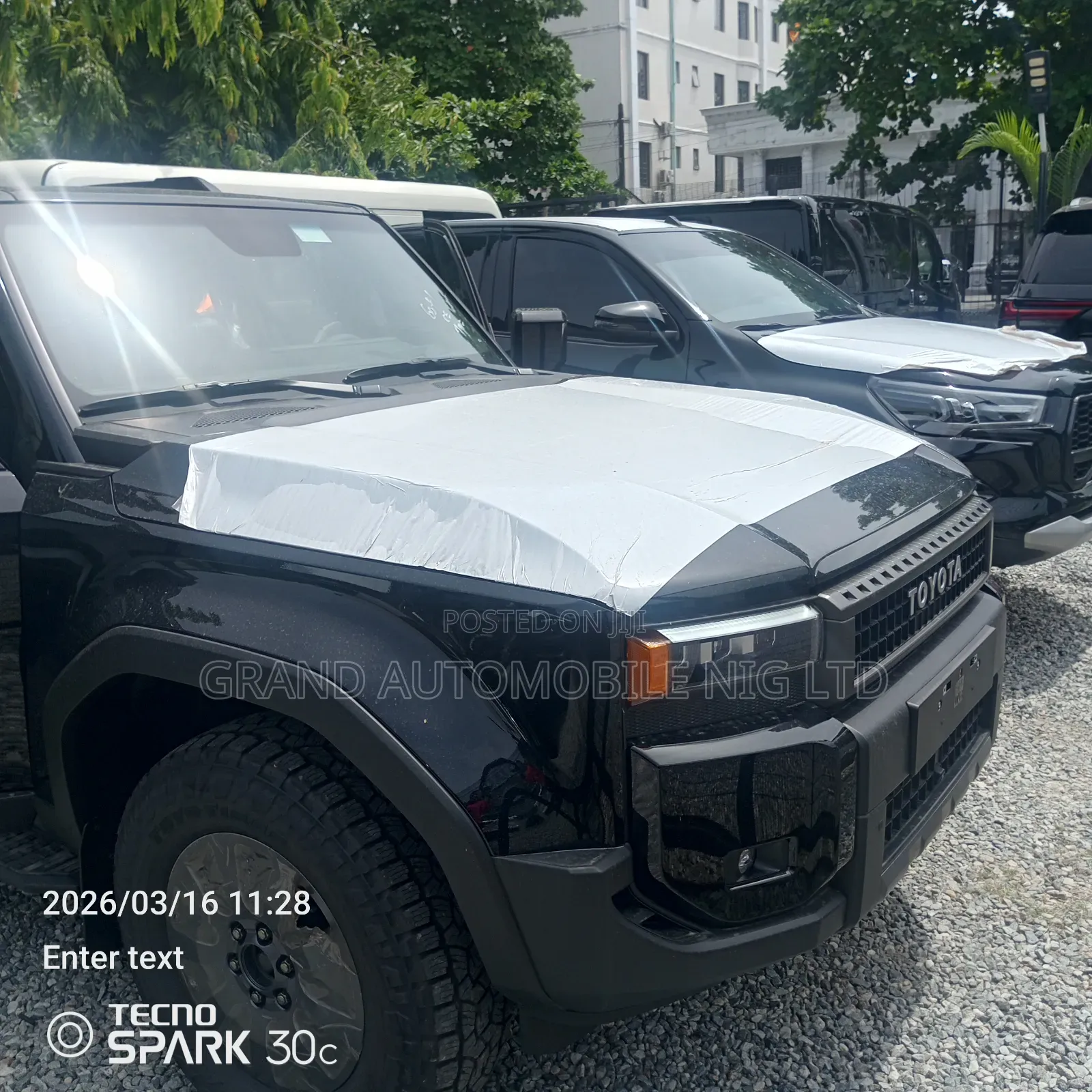 New Toyota Land Cruiser Prado 2025 Black