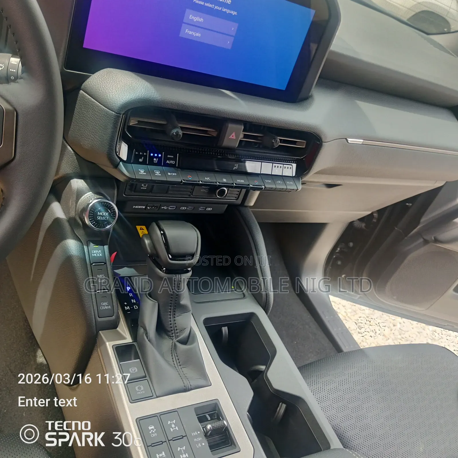 New Toyota Land Cruiser Prado 2025 Black