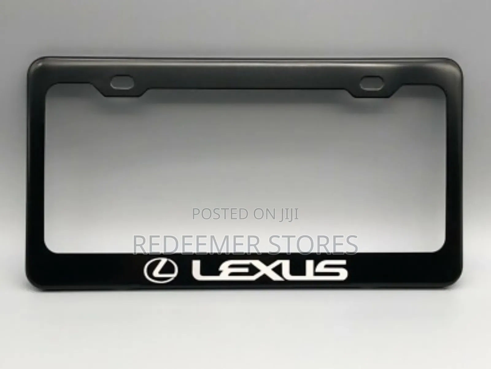 Lexus License Plate Frame With Laser Coated Aluminium