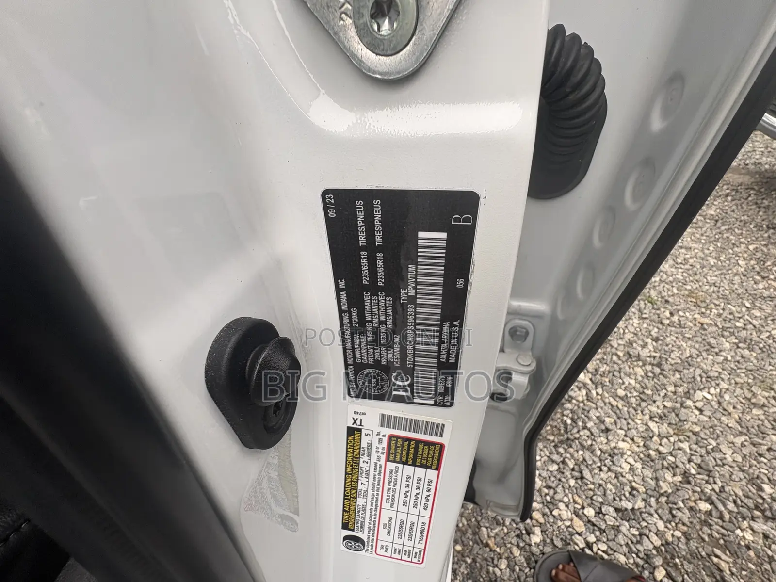 Toyota Highlander 2023 White