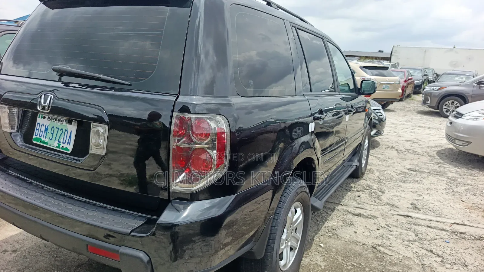 Honda Pilot EX-L 4x4 (3.5L 6cyl 5A) 2007 Black