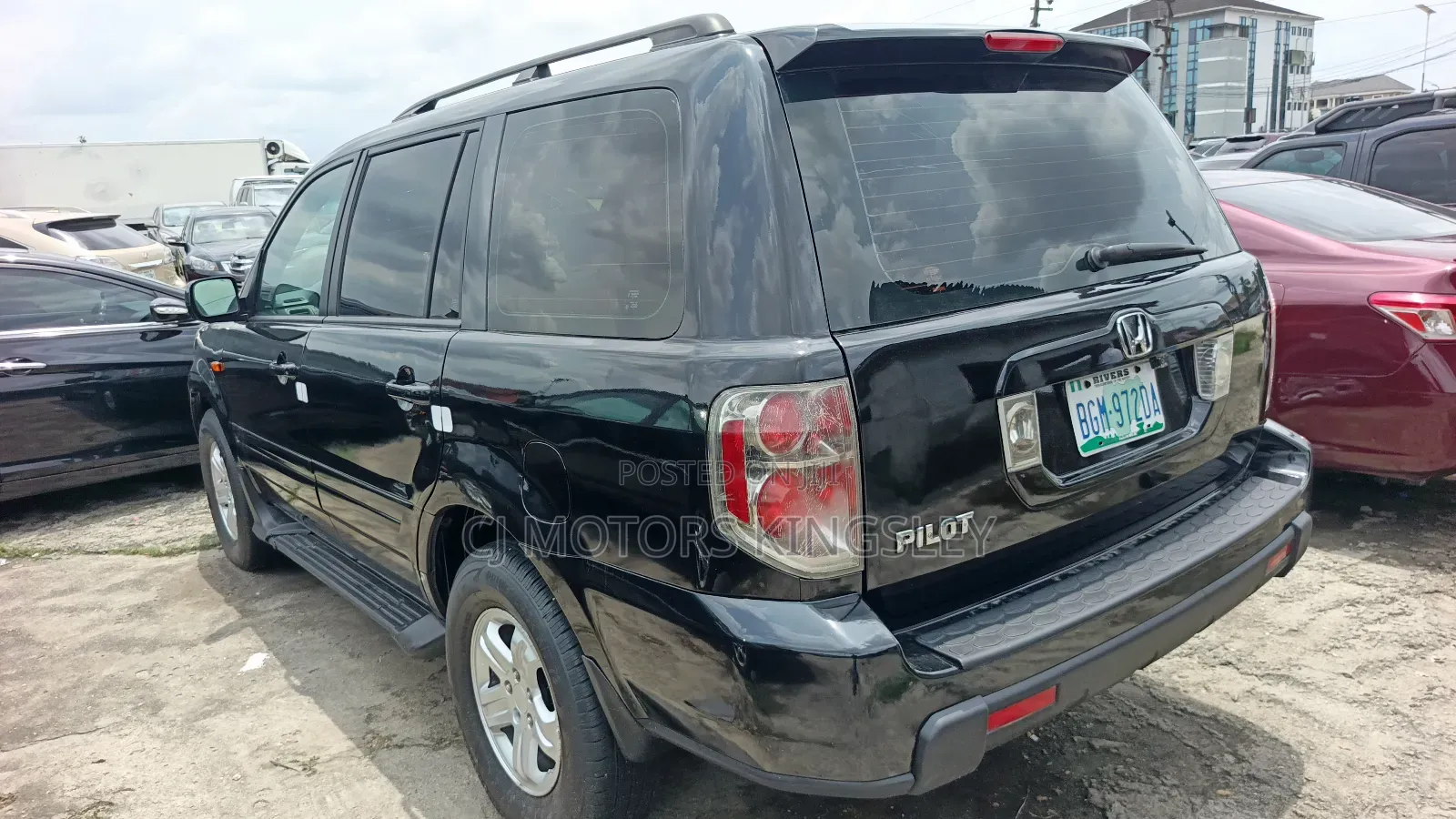 Honda Pilot EX-L 4x4 (3.5L 6cyl 5A) 2007 Black