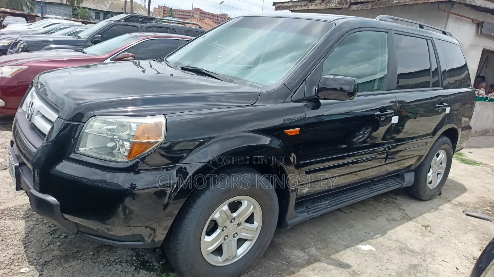 Honda Pilot EX-L 4x4 (3.5L 6cyl 5A) 2007 Black