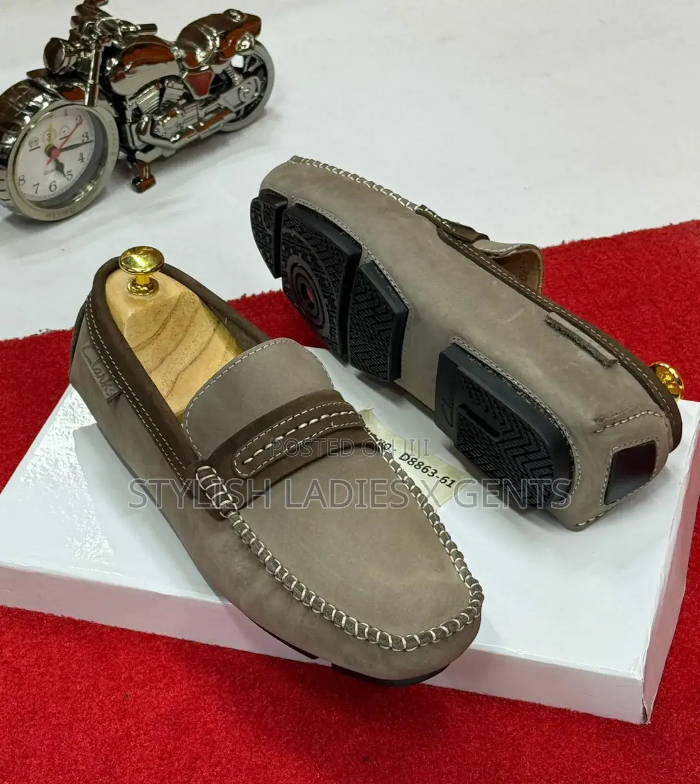 Clarks Suede Loafers