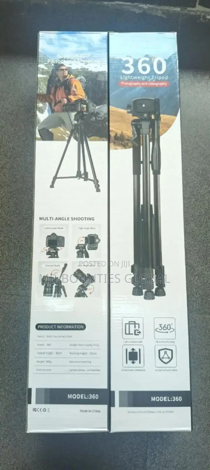 Rotating Tripod Stand - 360° Rotating