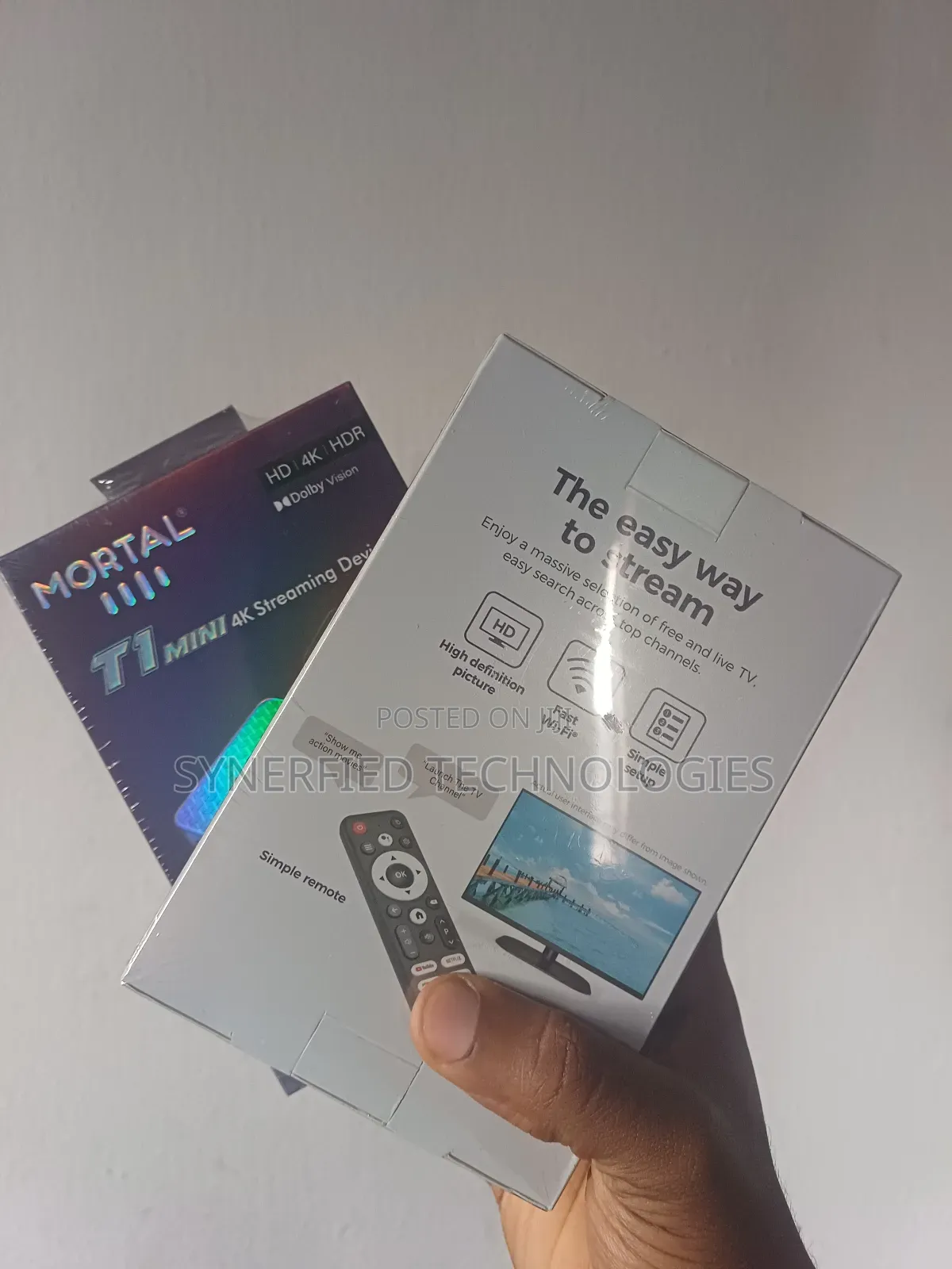 Mortal T1mini Smart Android14.0 Google Tv Box