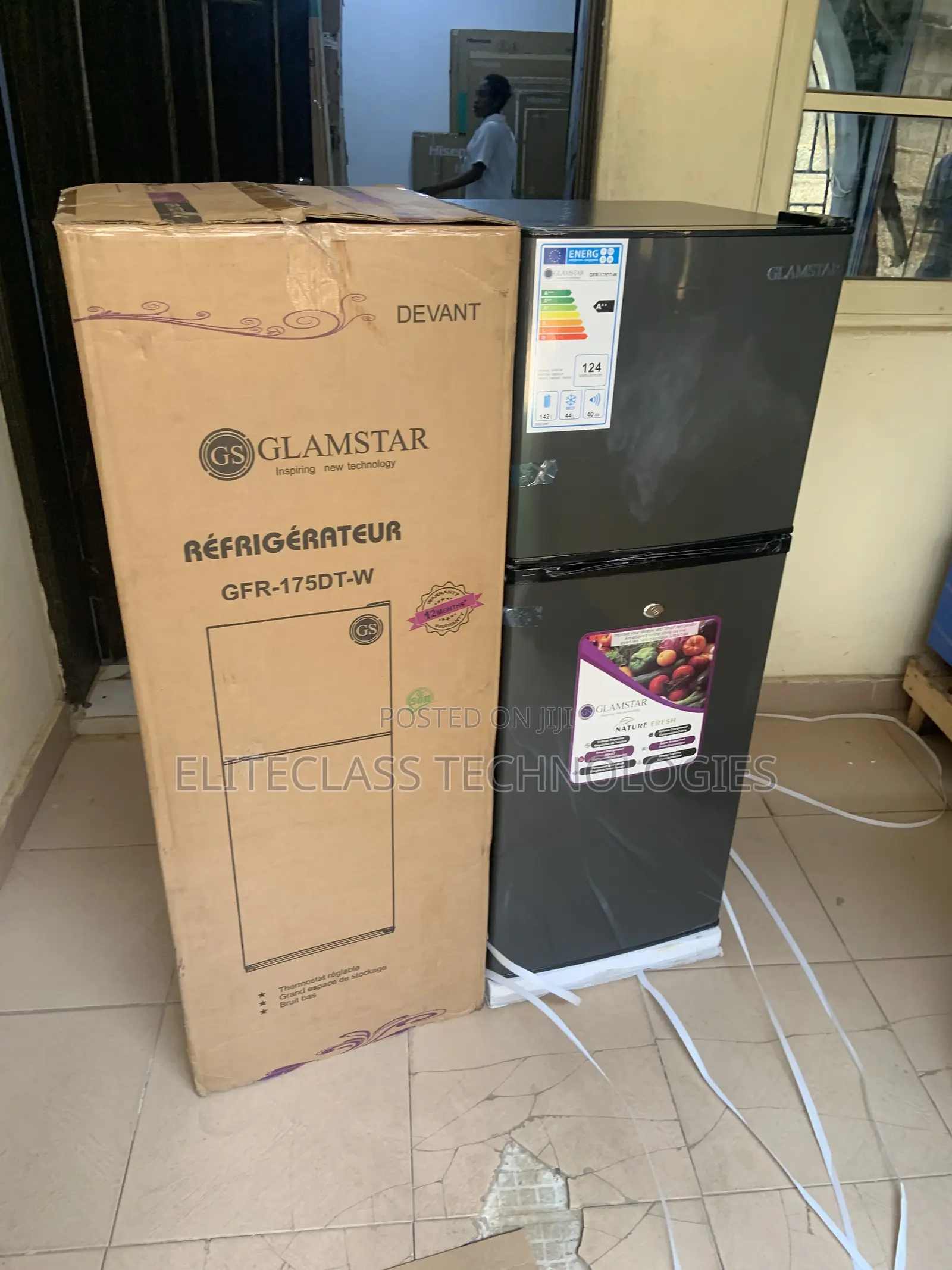 Reliable Glamstar GFR-175dt-W Refrigerator 175l Capacity