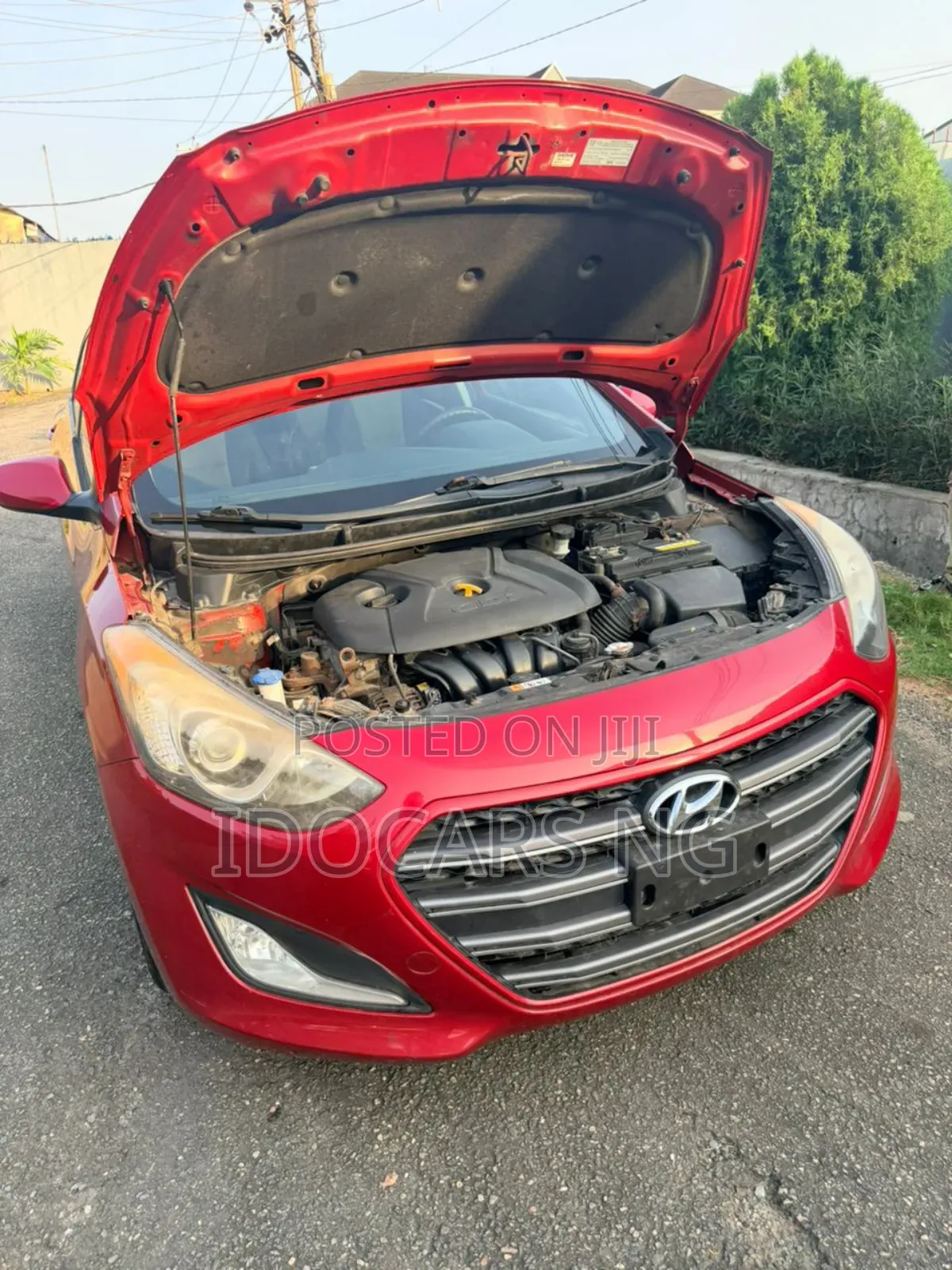 Hyundai Elantra Sport Sedan FWD (1.6L 4cyl 6M) 2017 Red