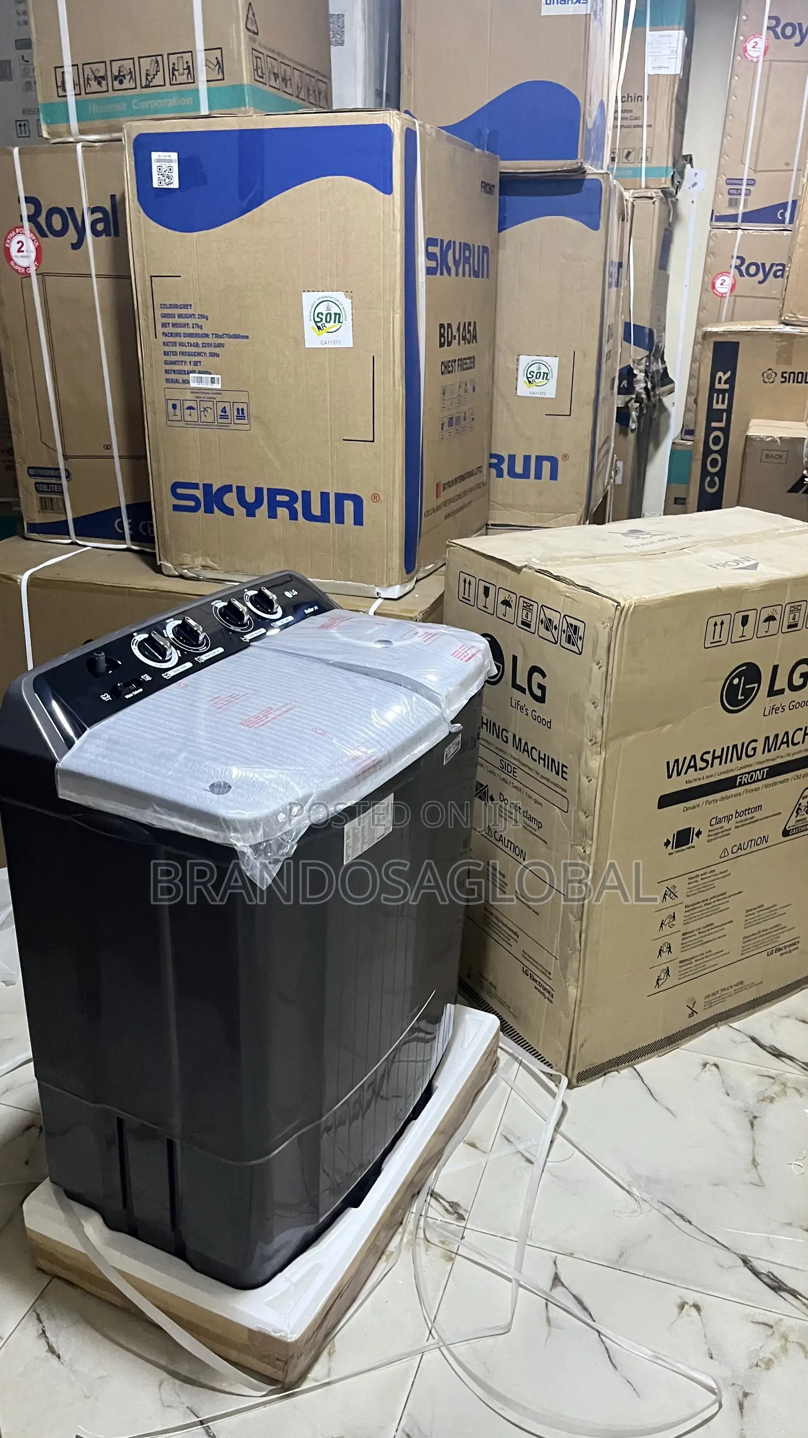 Lg 9kg Twin Tub Washing Machine P961rwn9l – Heavy Load Laundry Washer