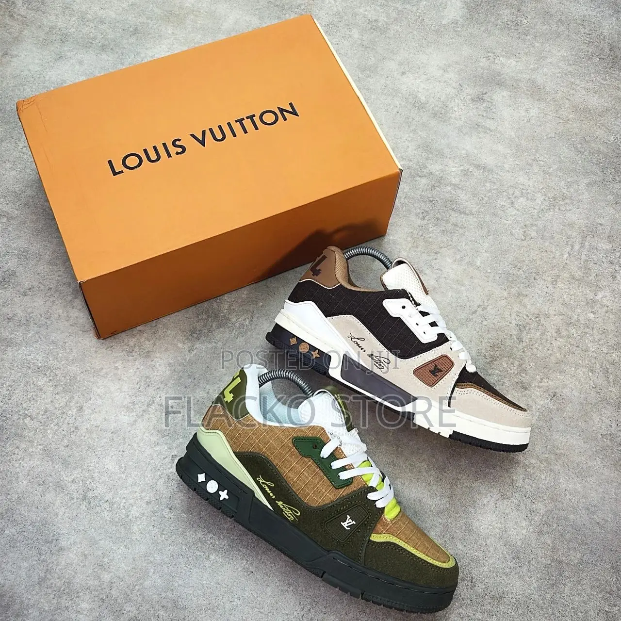 Original Louis Vuitton Luxury Sneakers