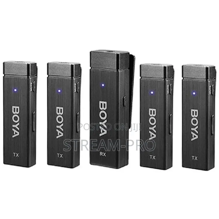 Boya By-w4 Ultracompact 4-person Wireless Microphone System