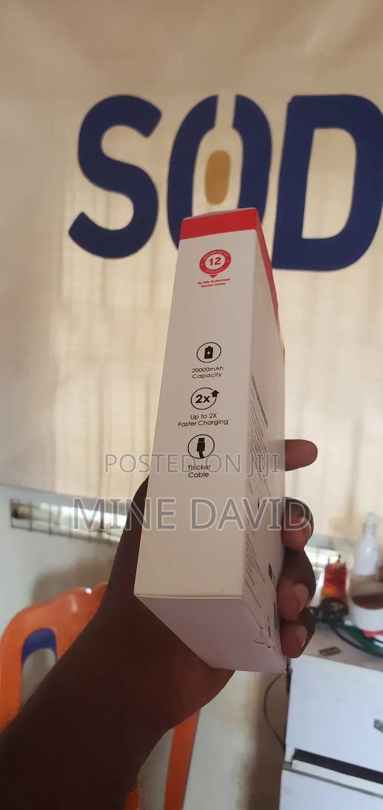 Itel 20,000mah Powerbank