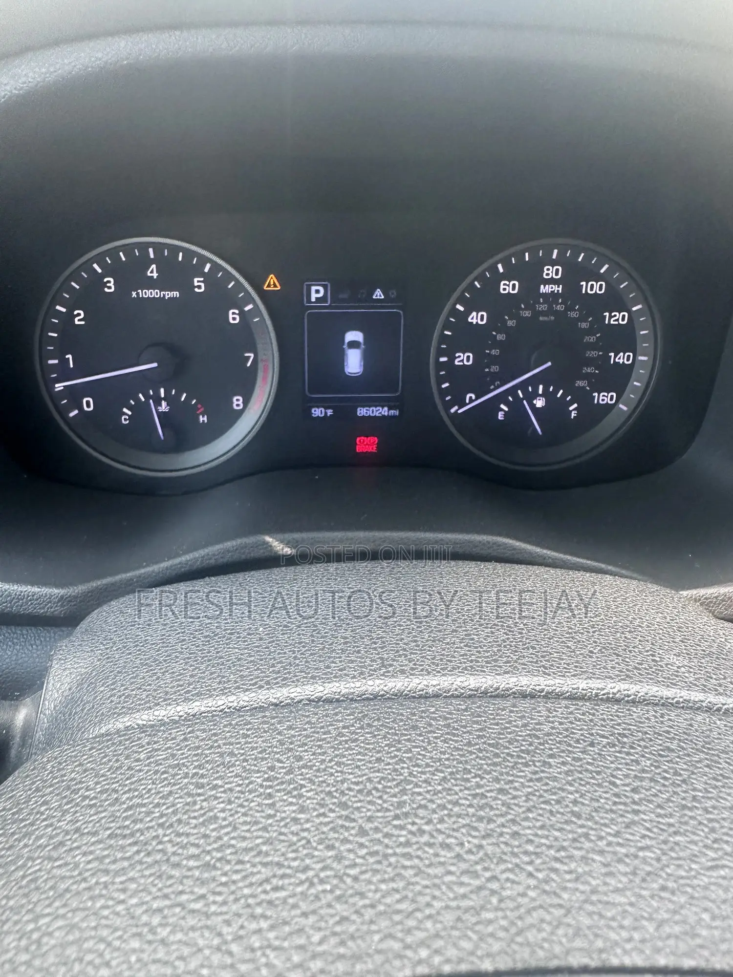 Hyundai Tucson Eco AWD 2016 Black