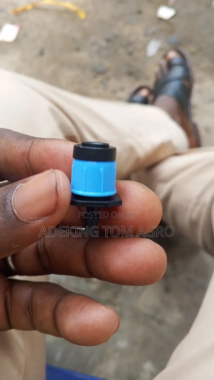 Adjustable Rubber Emitter Dripper