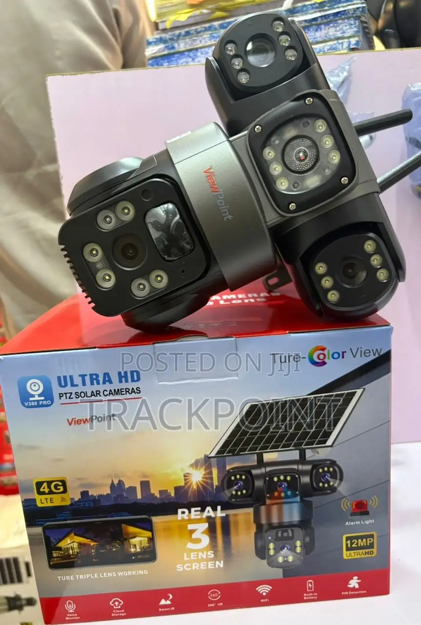 Wireless PTZ Solar CCTV — Easy to Install, Easy to Control