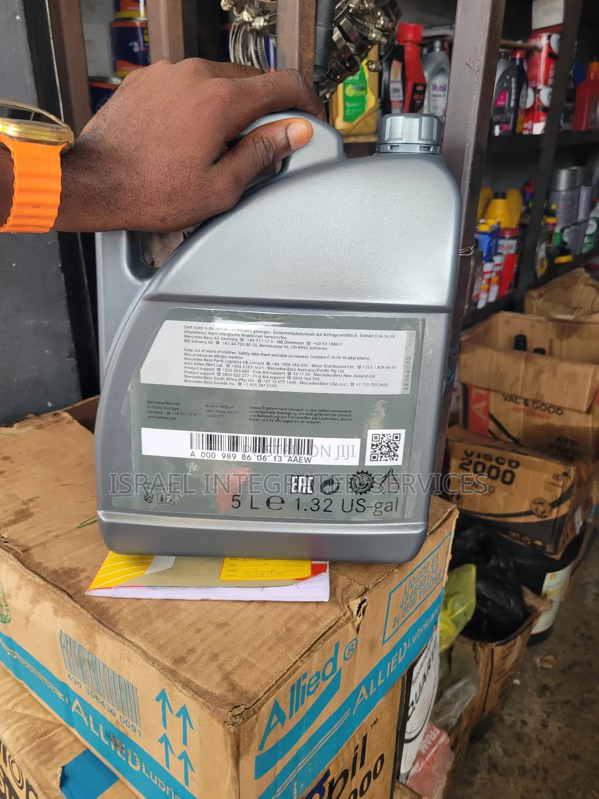 Mercedes Benz Genuine Engine Oil Sae 5w-40 5ltrs