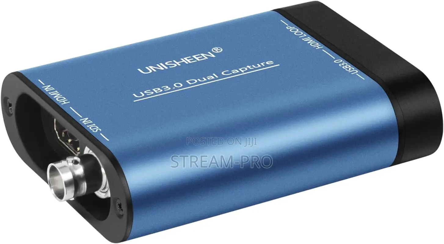 Unisheen Uc3300hs Dual Sdi Hdmi Video Capture Box 1080p