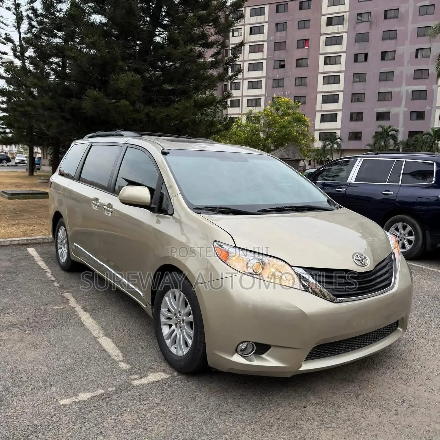 Toyota Sienna XLE 7 Passenger (3.5L 6cyl 6A) 2016 Gold