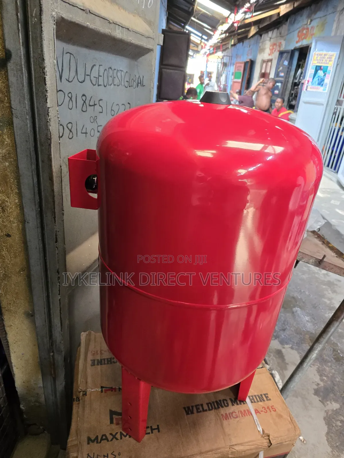 Vertical Pressure Expansion Tank 100l