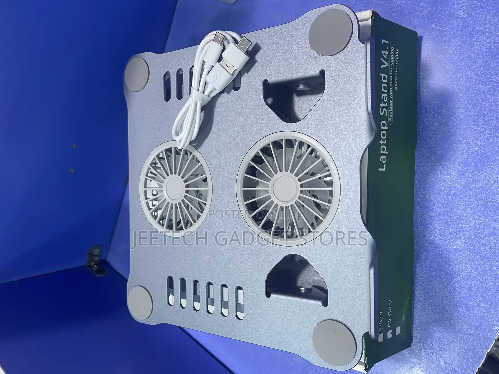 Adjustable Laptop Cooling Stand Rotates 360 Degree