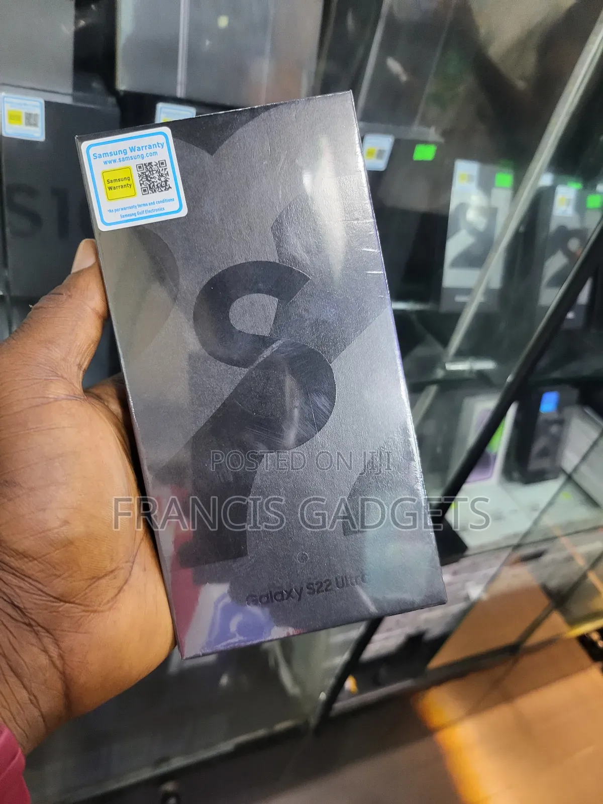 New Samsung Galaxy S22 Ultra 5G 256 GB Black