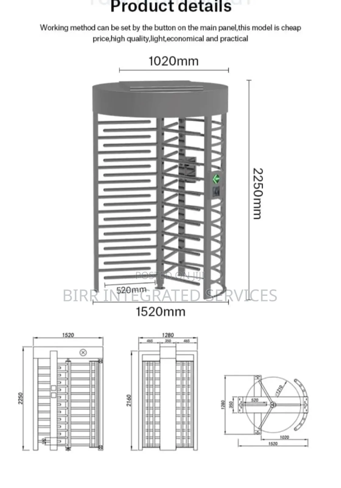 Turnstile Fabrication