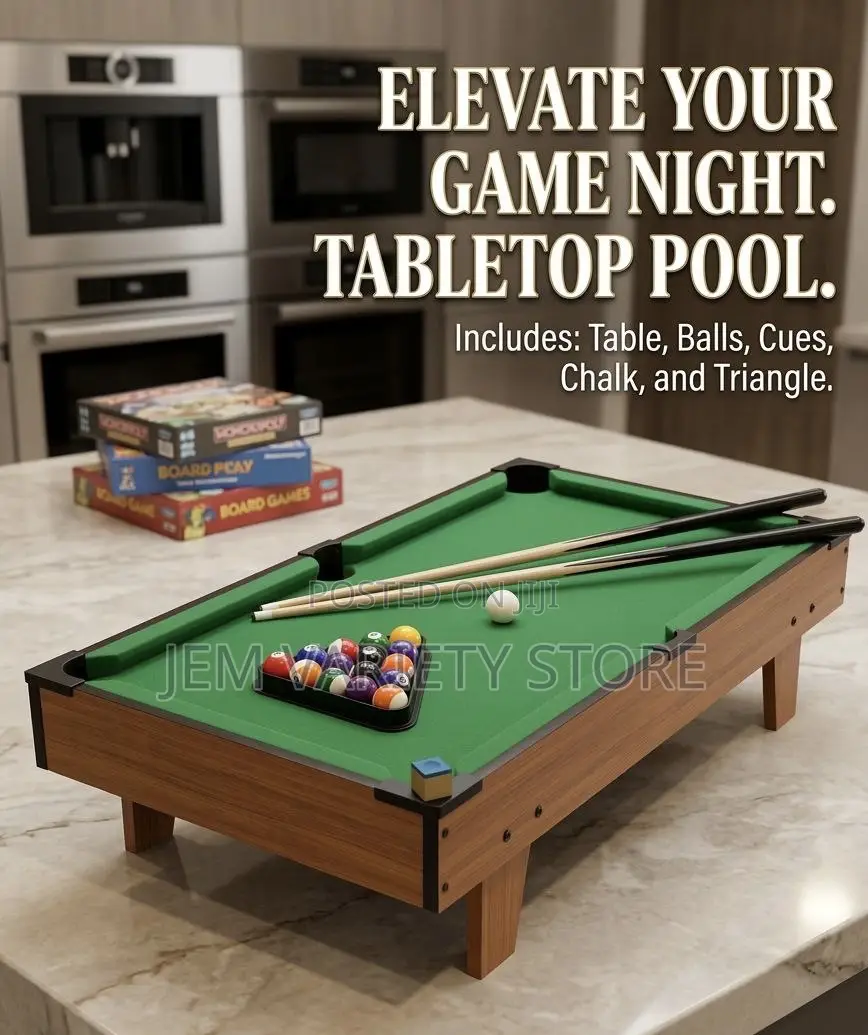 Table Top Pool Game (70cm)
