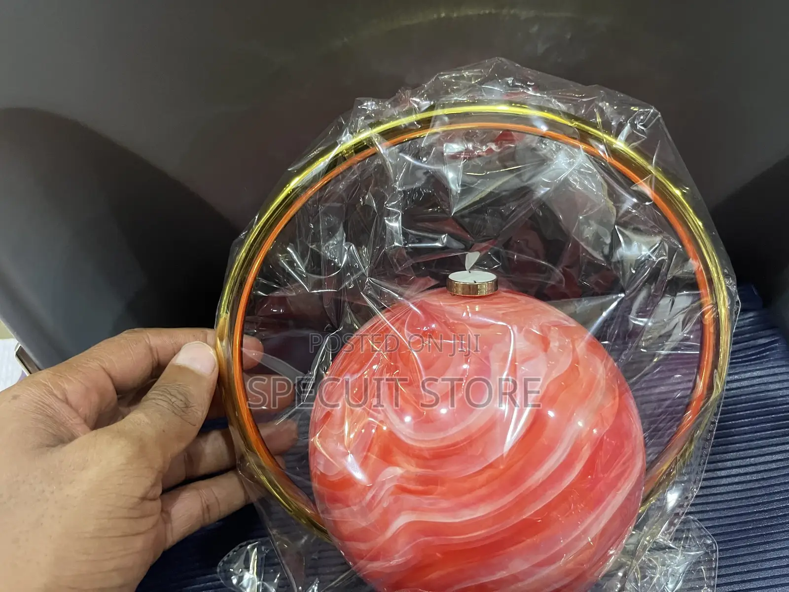 Globe Purse — Mars Orange
